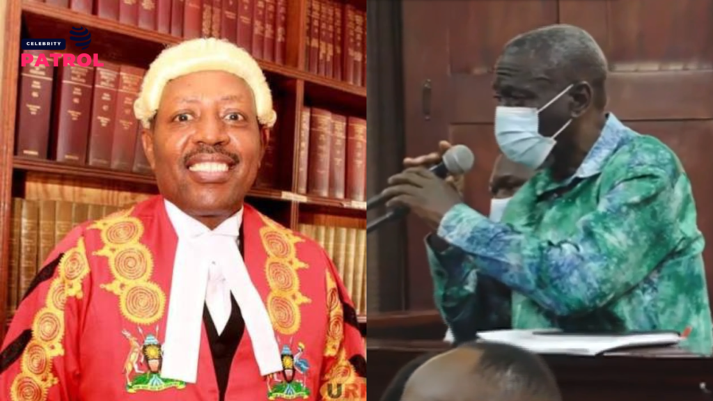 Justice Emmanuel Baguma presided over a tense High Court session in the Besigye treason trial.