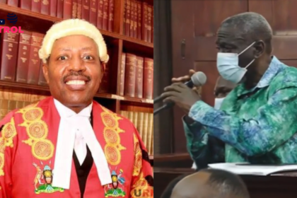 Justice Emmanuel Baguma presided over a tense High Court session in the Besigye treason trial.