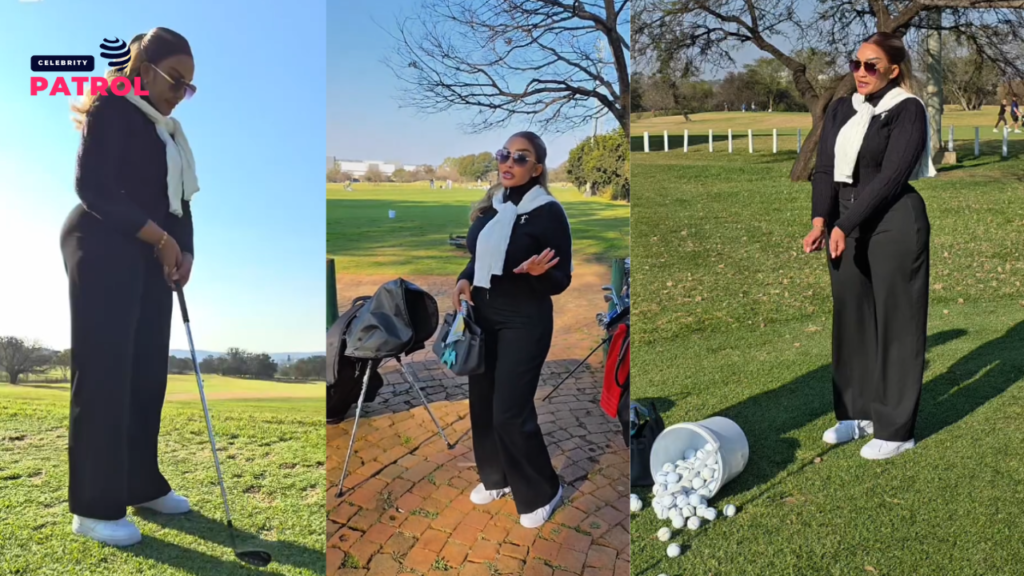 Zari Hassan begins learning golf