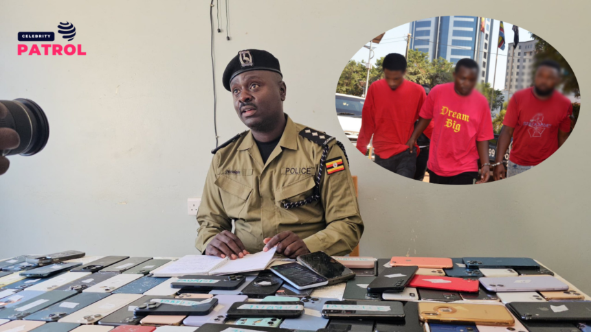 Police recover 143 suspected stolen smartphones, mostly iPhones.
