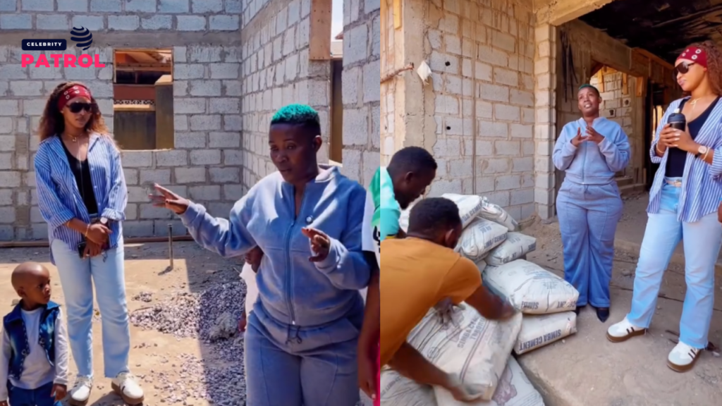Spice Diana Donates 25 Bags of Cement to Support Nalongo Kitone’s Children’s Home Under Construction Spice Diana donates 25 bags of cement to Nalongo Kitone.