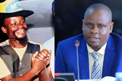 The Late Paul Kafeero (Left) - Balaam Barugahare (Right)