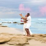 Vivian Tendo revealing pregnancy with Husband