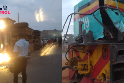 Mukono train school bus accident