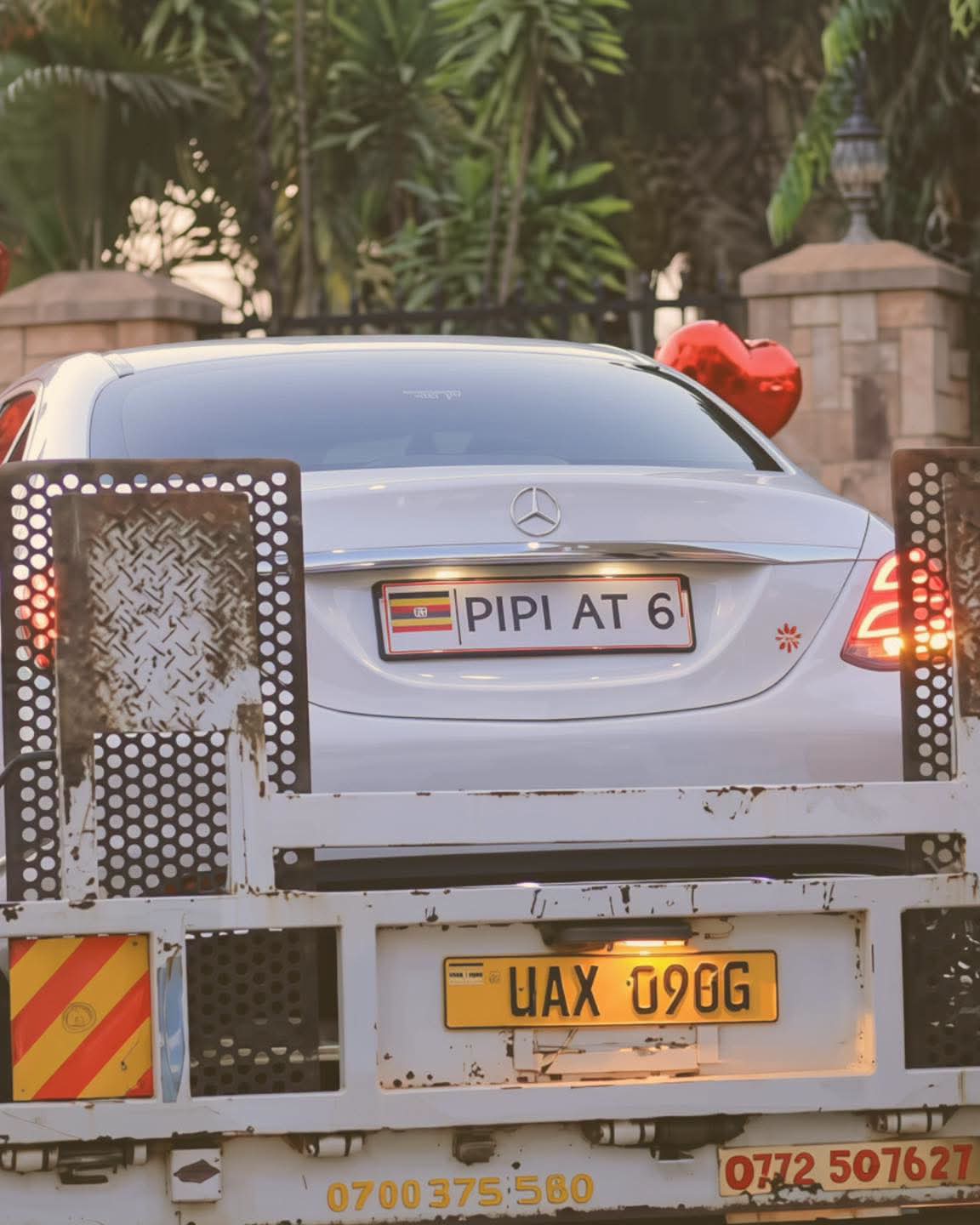Dr. Ritah Katana gifts son Mercedes-Benz