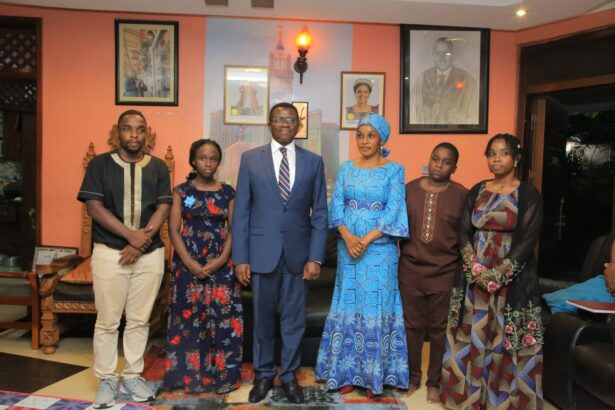 Katikkiro Charles Peter Mayiga visited Erias Lukwago's family following the opposition leader's remand to Luzira Prison.