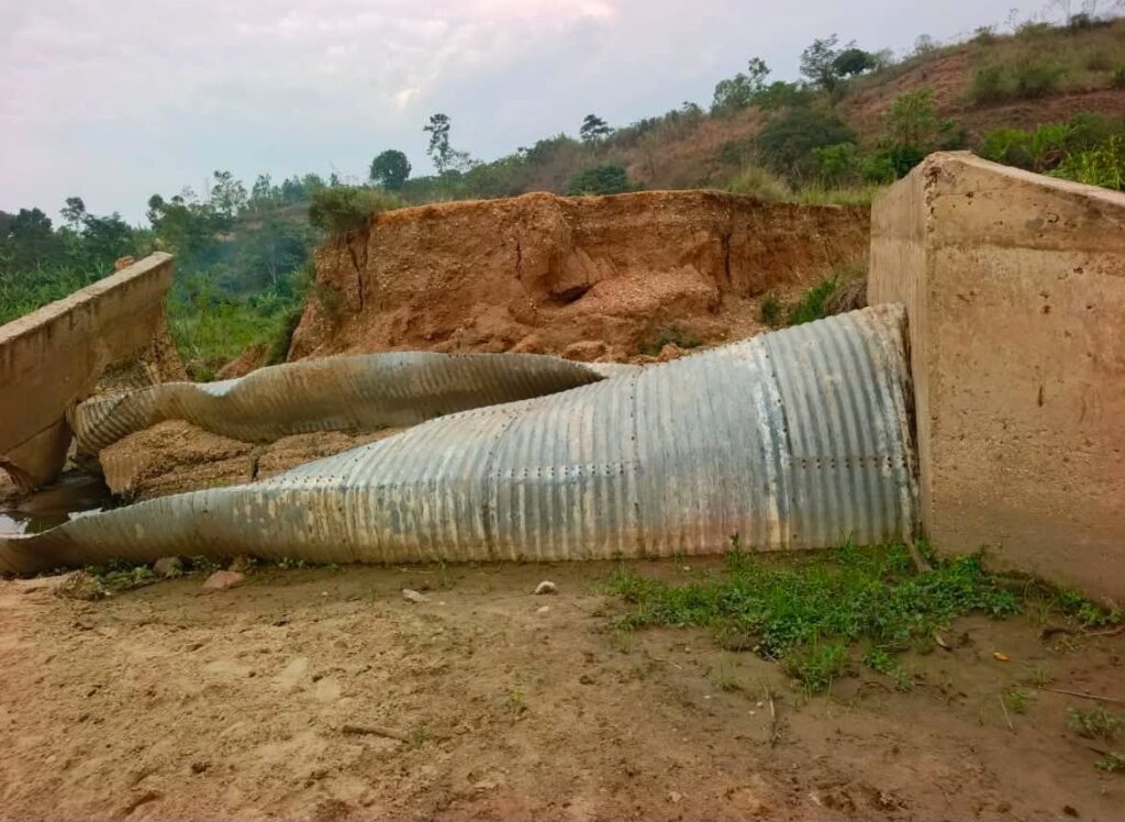 Kankoko Bridge collapse in Kanungu