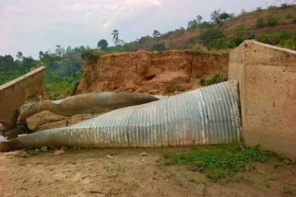 Kankoko Bridge collapse in Kanungu