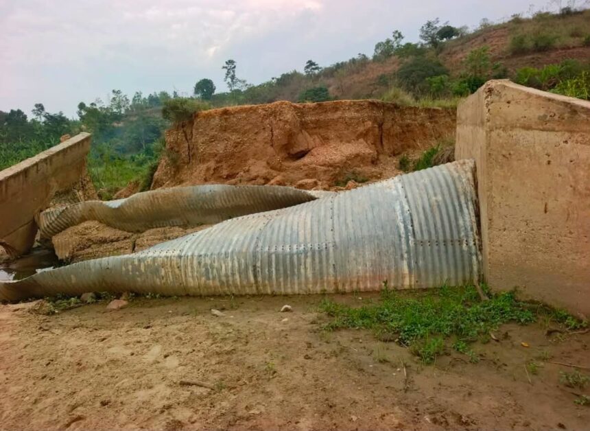 Kankoko Bridge collapse in Kanungu