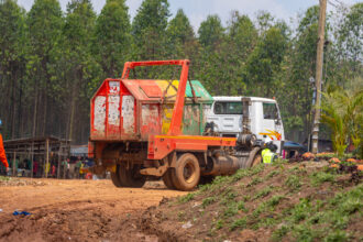 KCCA garbage collection trucks Kampala