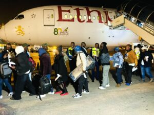 Ugandan return from South Africa