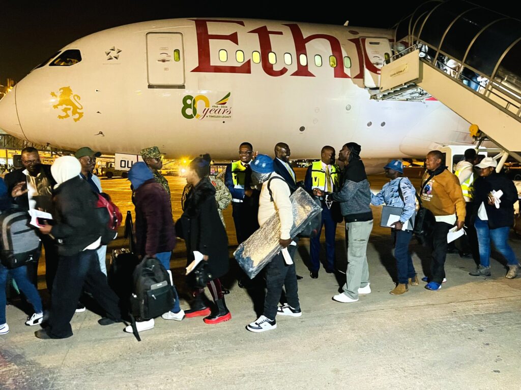 Ugandan return from South Africa