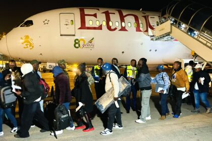Ugandan return from South Africa