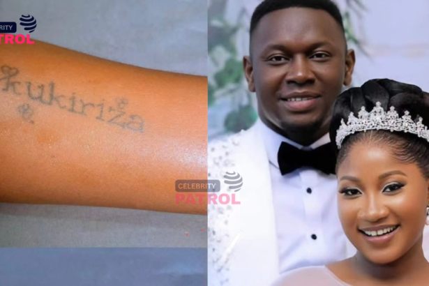 Chosen Becky’s Husband Tattoos “Kukiriza” On His Arm.