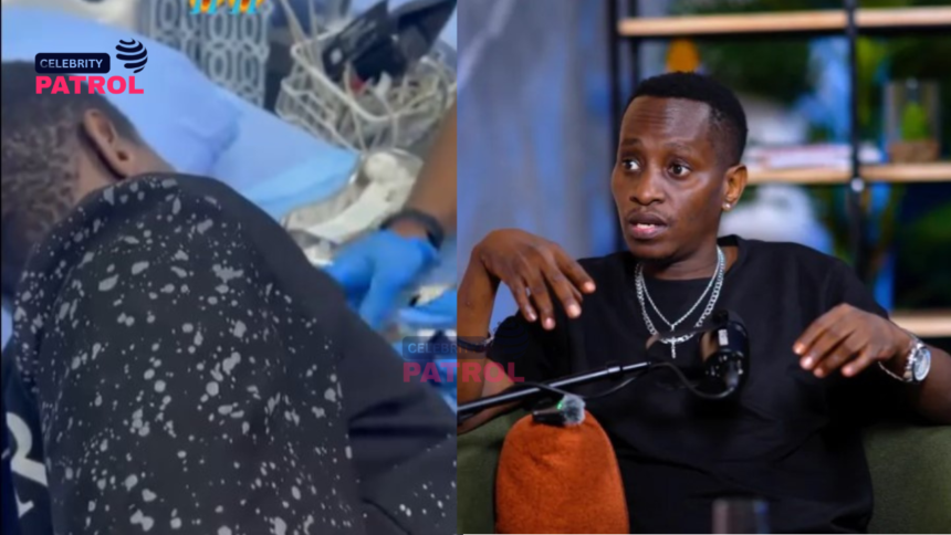 MC Kats reportedly rushed to hospital.