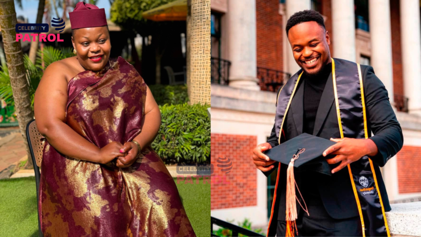 Catherine Kusasira son graduation