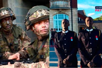 Ruhamya Kainerugaba graduates from Sandhurst.