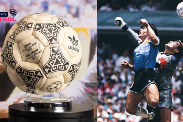 Maradona Hand of God ball
