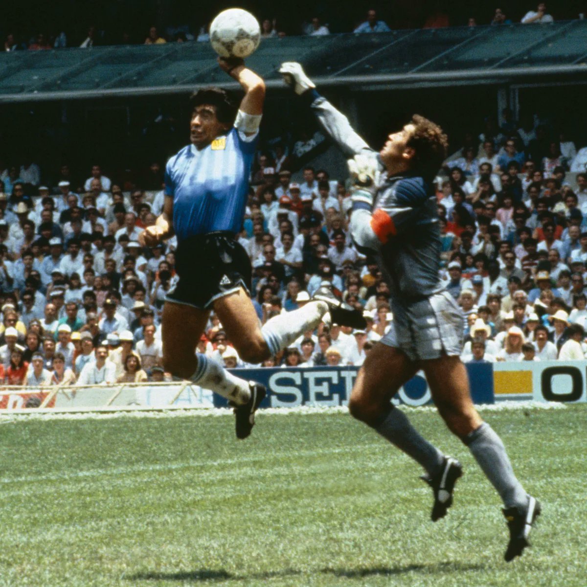 Maradona Hand of God ball