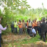 graves allegedly built to inflate compensation claims.