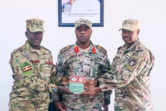 Lt Col Frank Murema takes command of 16 Service Brigade.
