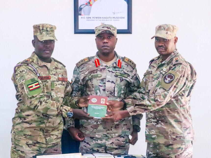 Lt Col Frank Murema takes command of 16 Service Brigade.
