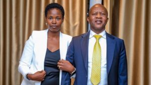 Frank Gashumba and wife Malaika