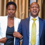 Frank Gashumba and wife Malaika