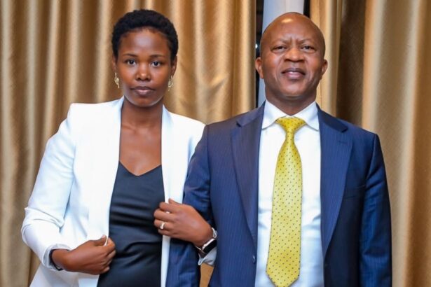 Frank Gashumba and wife Malaika