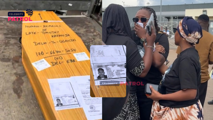 Jayden’s body arrives from India.