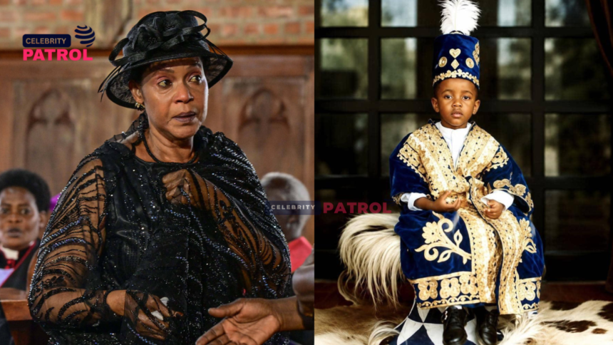 Queen Mother confirms Oyo left behind a child in Texas.