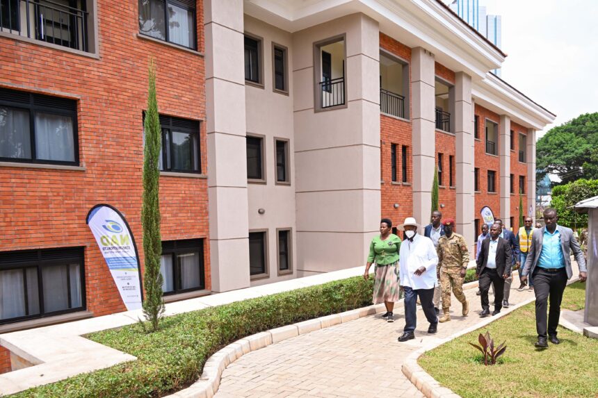 Museveni commissions SFC dormitories