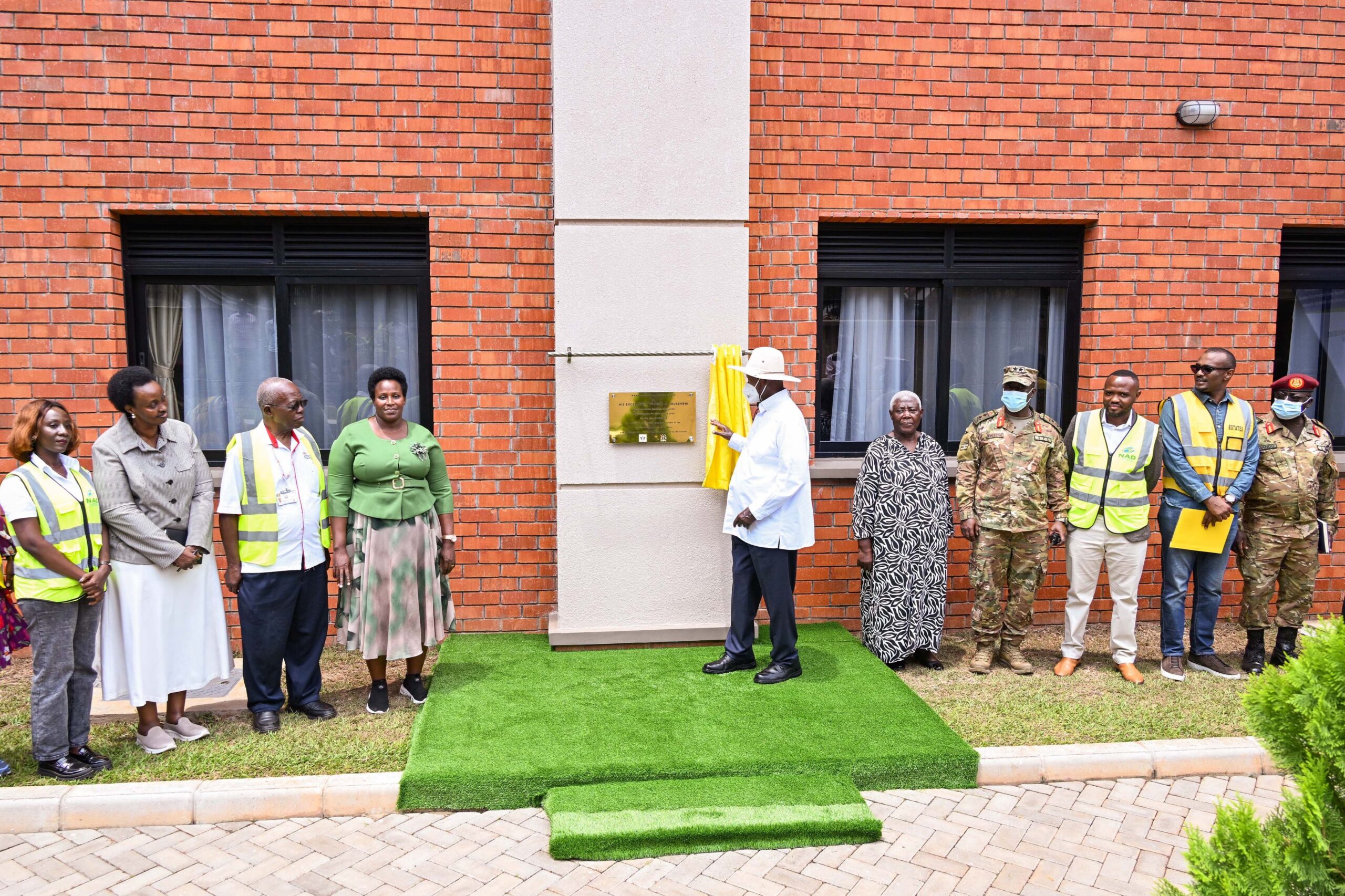 Museveni commissions SFC dormitories