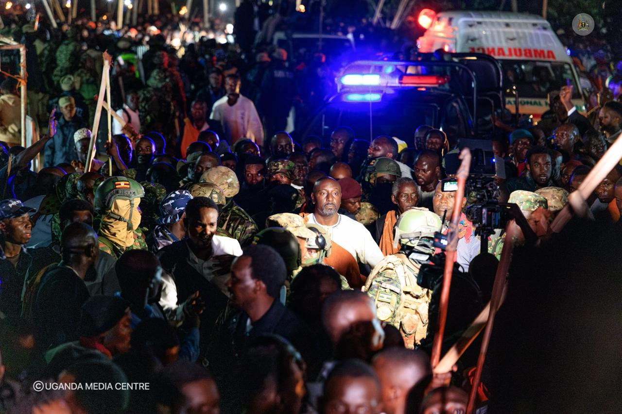Omukama Edward Rukidi Nyabongo I coronation