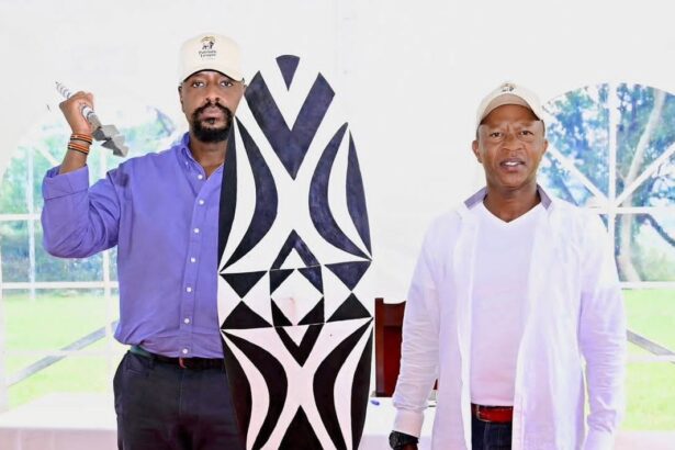 Frank Gashumba, Muhoozi Kainerugaba, Robert Kayanja, Sheila Gashumba, Radio 4,