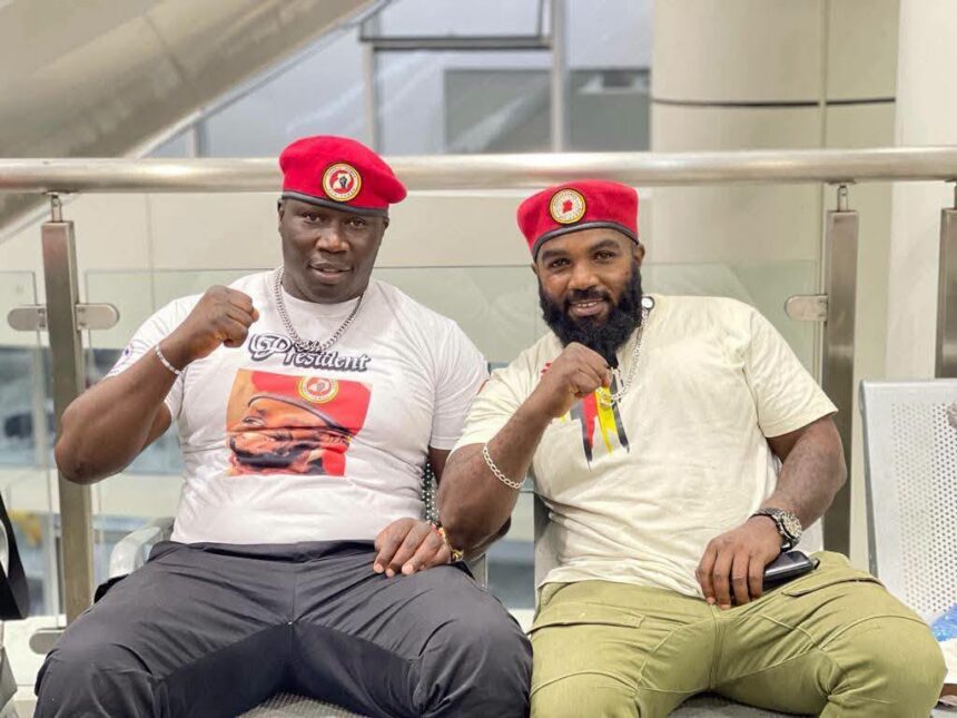 Four Bobi Wine bodyguards were granted Shs5 million cash bail each. eddie mutwe achielo