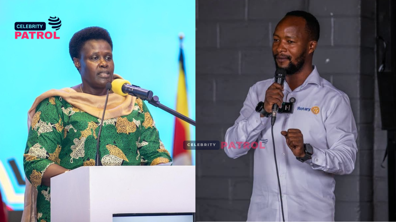 Abraham Luzzi criticises Vice President Jessica Alupo.