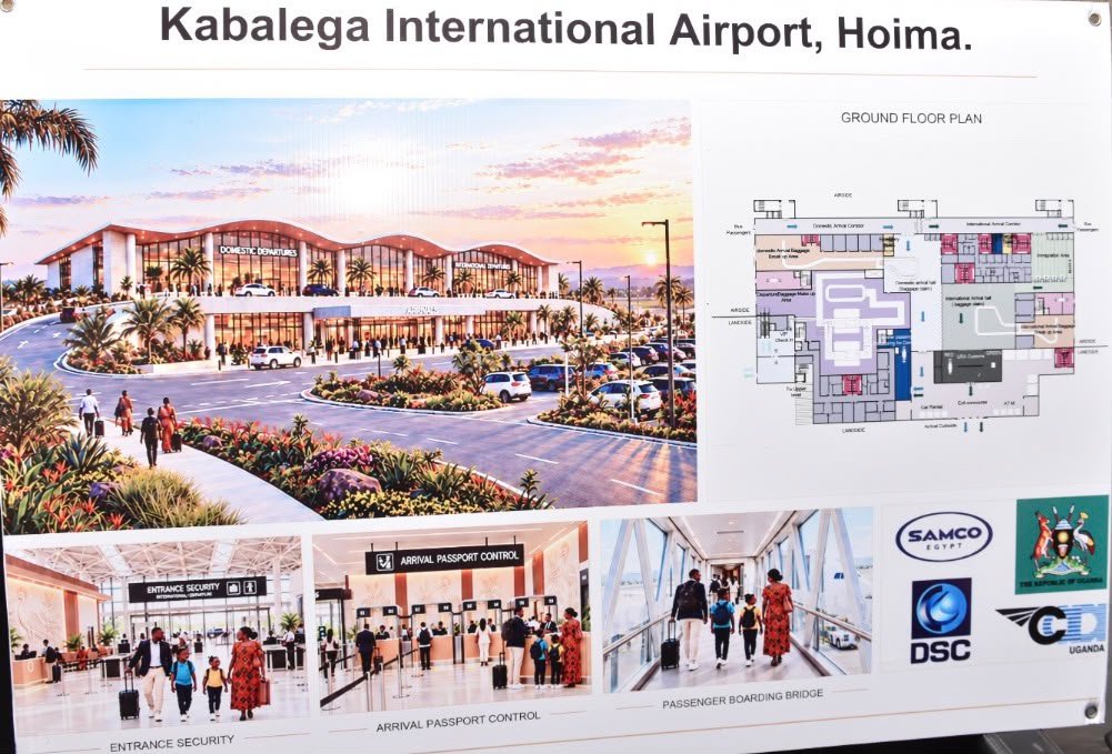 Kabalega International Airport, Hoima District, SAMCO Construction, Fred Byamukama, Uganda Infrastructure, AFCON 2027,