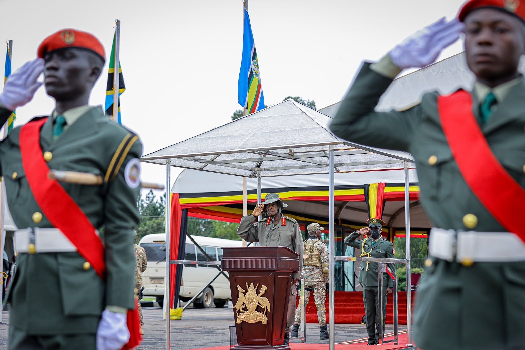 Yoweri Museveni, Muhoozi Kainerugaba, UPDF, Uganda Military Academy Kabamba, UPDF cadets graduation, Uganda security, anti-corruption, 