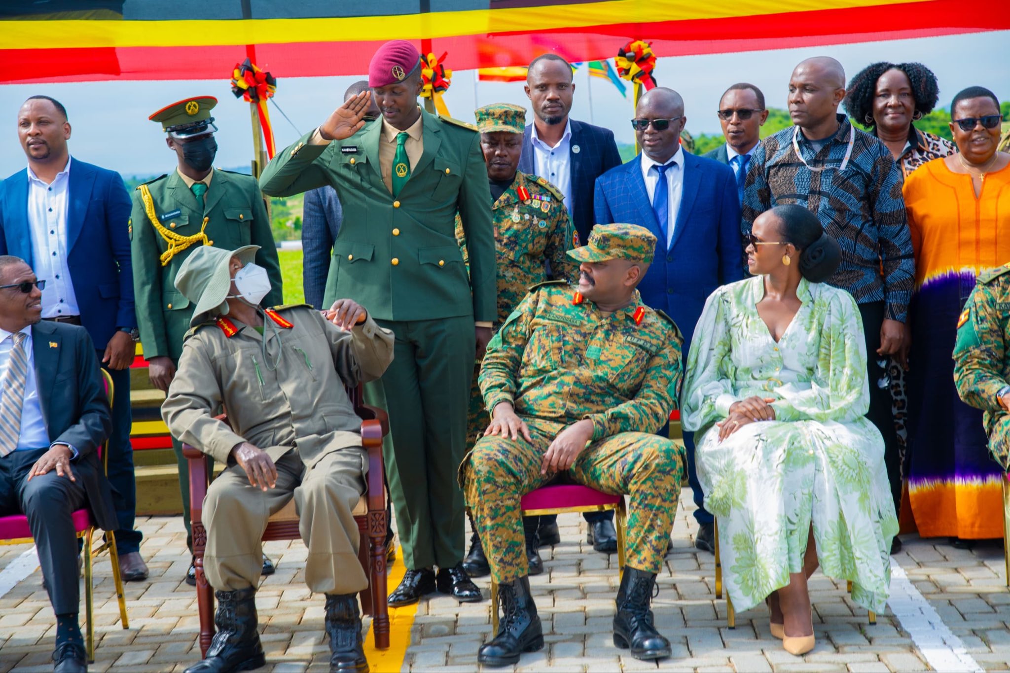 Yoweri Museveni, Muhoozi Kainerugaba, UPDF, Uganda Military Academy Kabamba, UPDF cadets graduation, Uganda security, anti-corruption, 